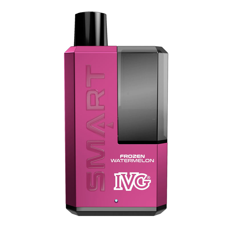 Render of Frozen Watermelon IVG Smart 5500 disposable vape device.