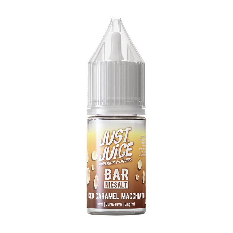 Iced Caramel Macchiato Nic Salt by Just Juice Bar