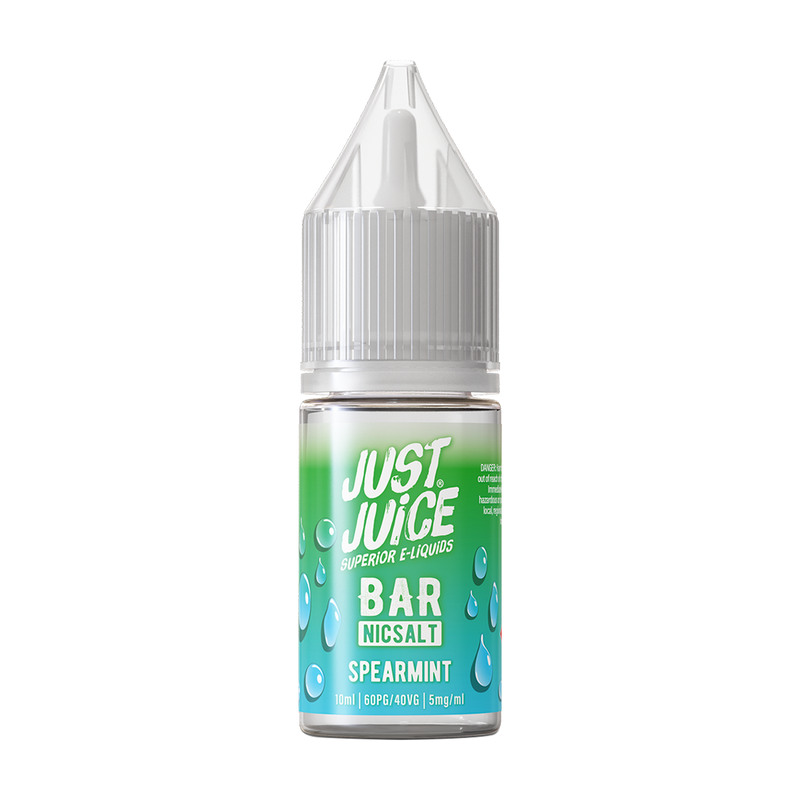 just juice bar nic salt spearmint 5mg