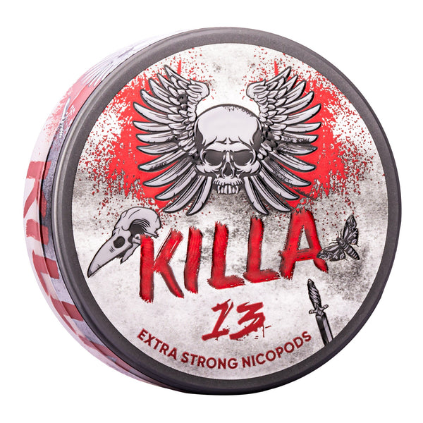 Killa 13 Nicotine Pouches.