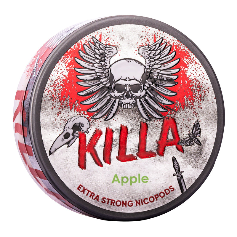 Killa Apple Nicotine Pouches.