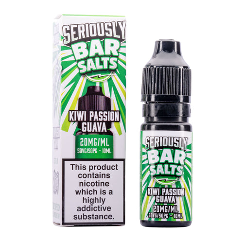 Seriously Bar Salts Kiwi Passion Guava Nic Salt E-Liquid