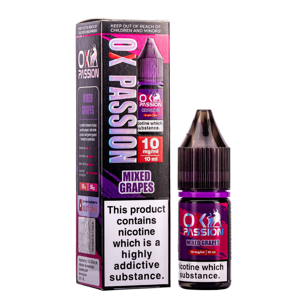 Mixed Grapes Ox Passion E-Liquid by Oxva