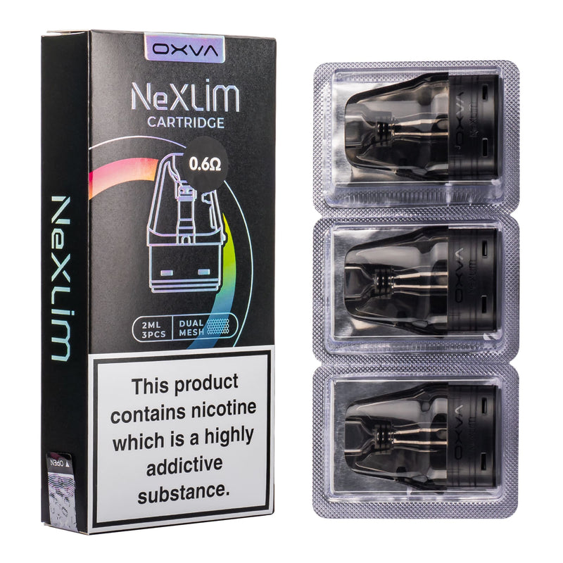 0.6ohm NeXlim replacement pods.