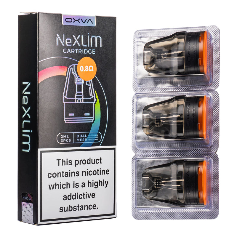 0.8ohm NeXlim replacement pods.