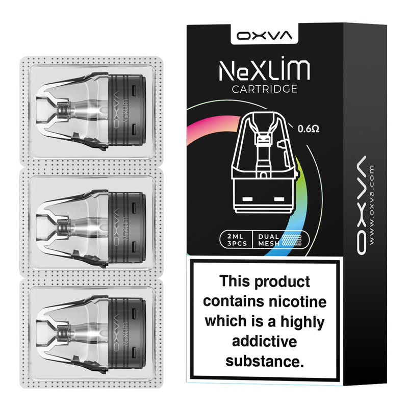 0.6ohm NeXlim replacement pods.