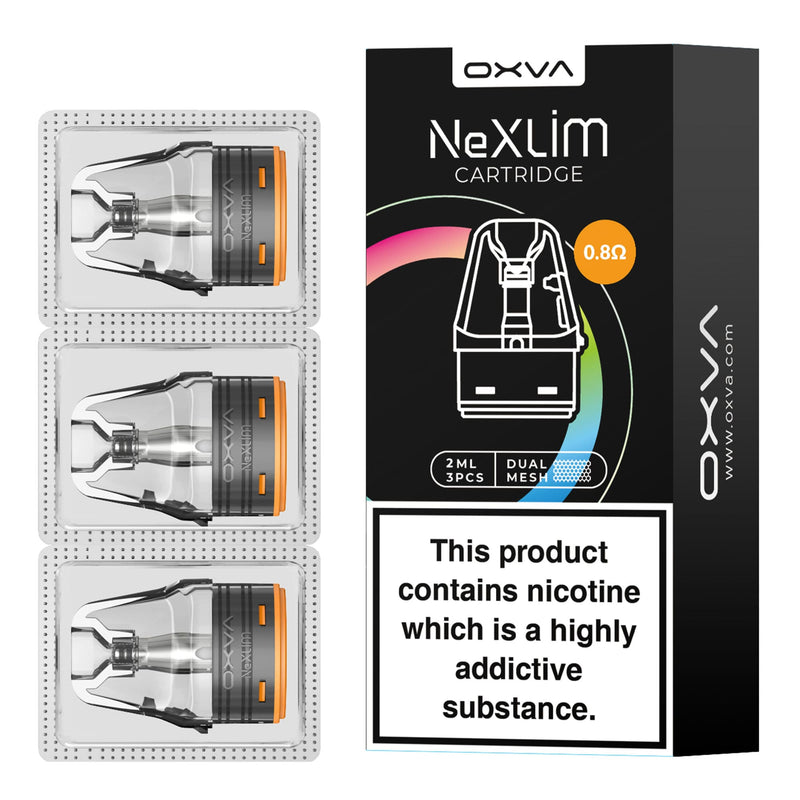 0.8ohm NeXlim replacement pods.