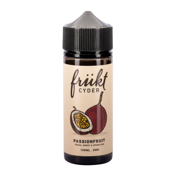 Passion Fruit 100ml Shortfill by Frukt Cyder.