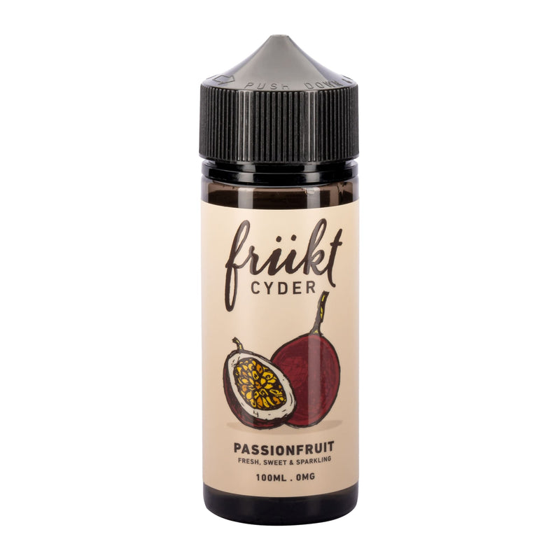 Passion Fruit 100ml Shortfill by Frukt Cyder.