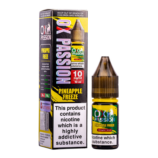 Pineapple Freeze Ox Passion E-Liquid by Oxva