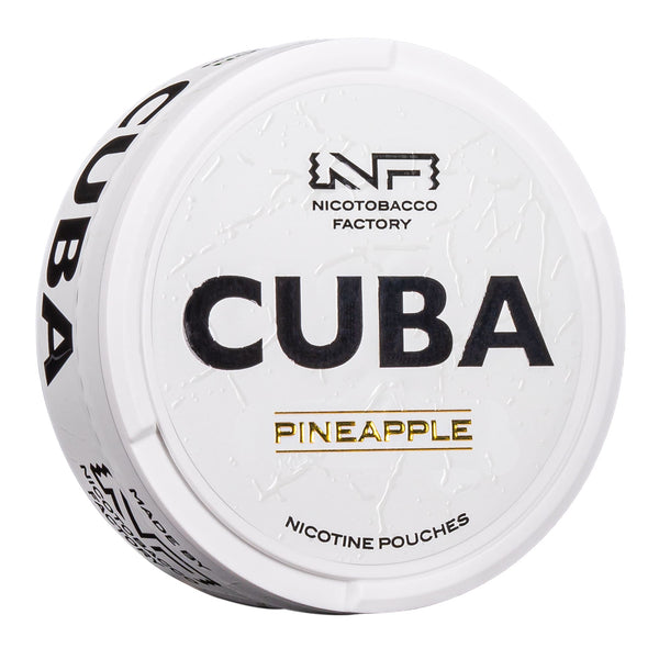 Cuba White - Pineapple Nicotine Pouches (16mg)