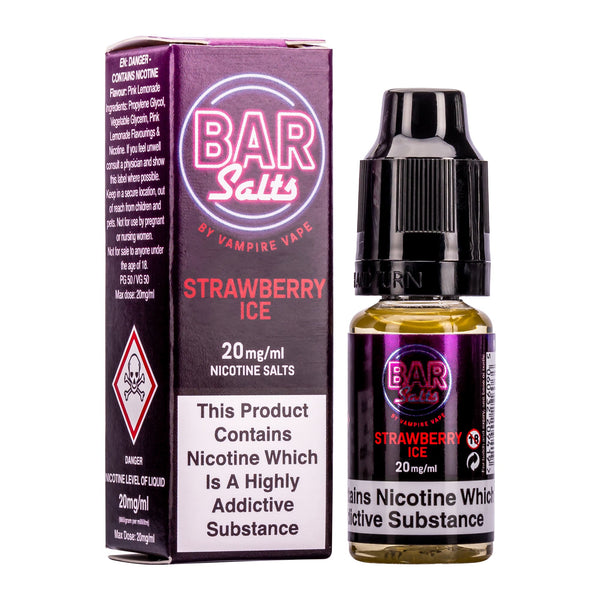 Vampire Vape Bar Salts - Strawberry Ice - 10ml