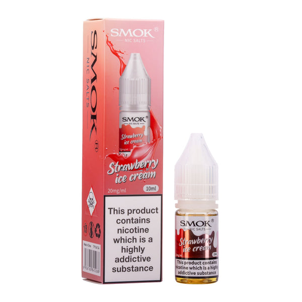 Strawberry ice cream Smok nic salt e-liquid.