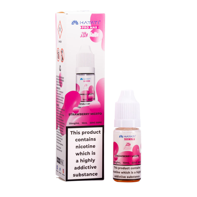 Strawberry Mojito Nic Salt E-Liquid by Hayati Pro Max