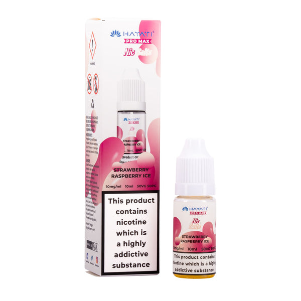 Strawberry Raspberry Ice Nic Salt E-Liquid by Hayati Pro Max