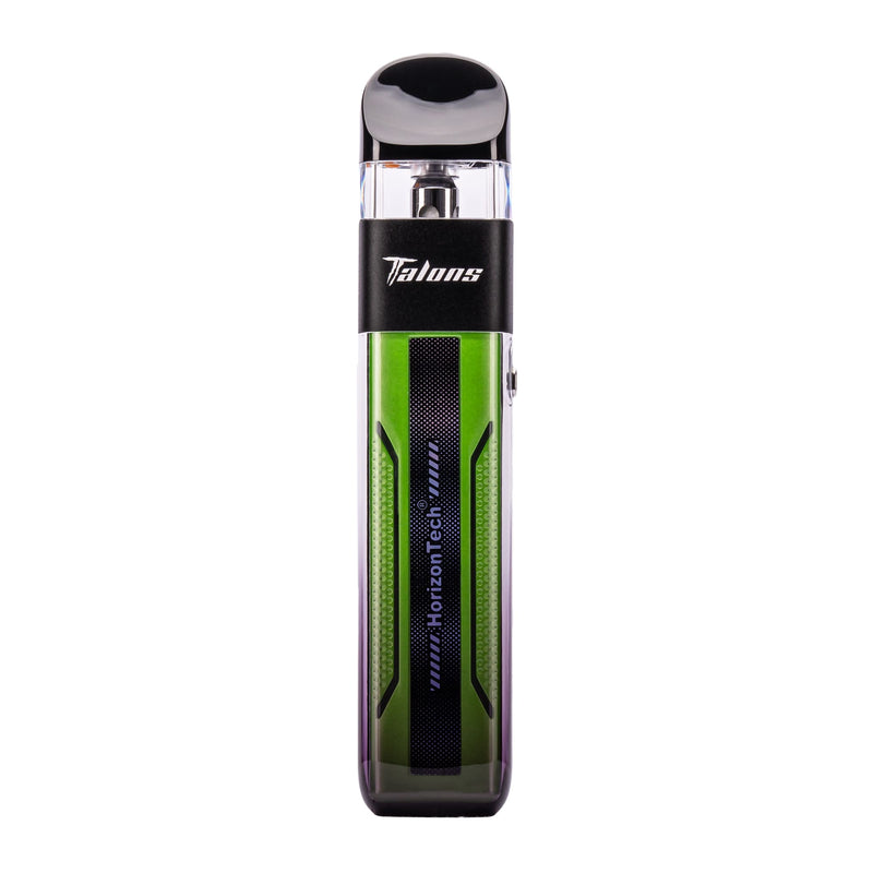 Apple Green Horizontech Talons pod kit straight on image.