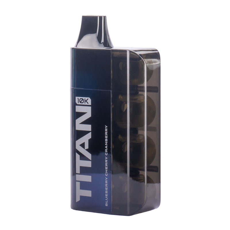 Bluberry Cherry Cranberry Titan 10K disposable device on its own.