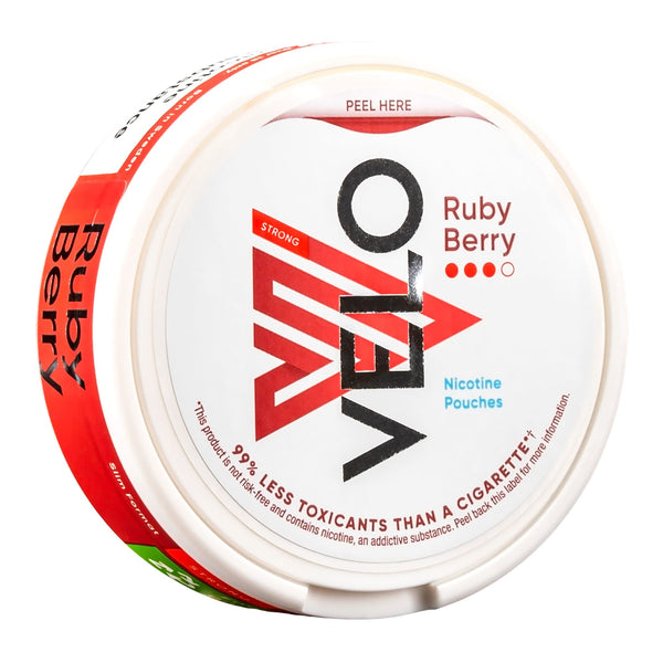 VELO - Ruby Berry Nicotine Pouches (10mg)