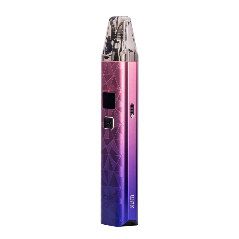 Airflow side photo of purple Oxva Xlim Classic Edition.