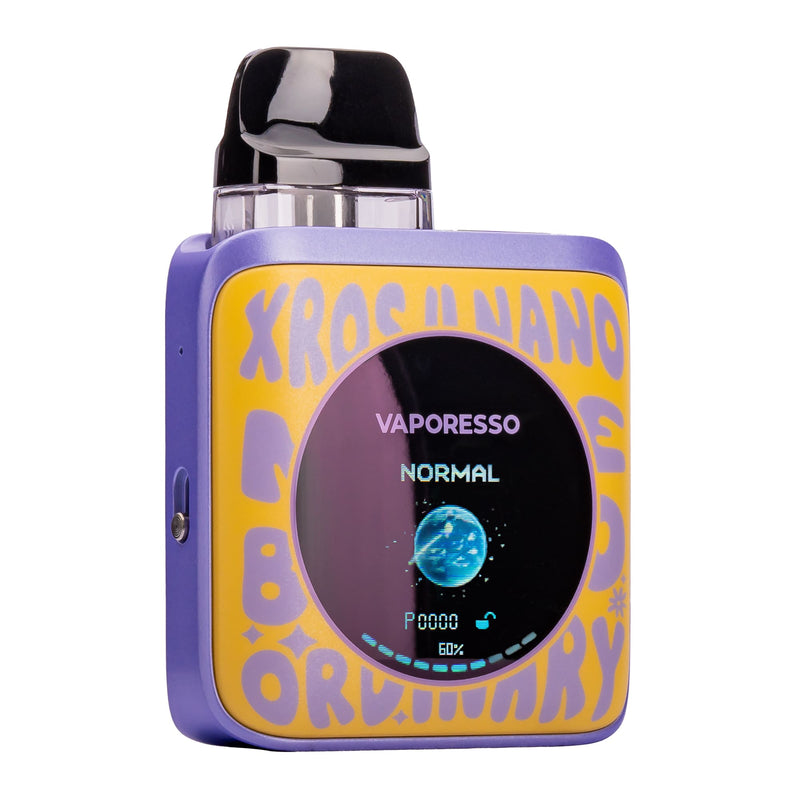 Word Pop Yellow Xros 4 Nano pod vape kit.