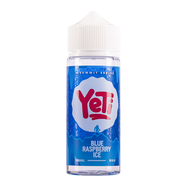 Blue Raspberry Ice 100ml Shortfill E-Liquid by Yeti Summit Series