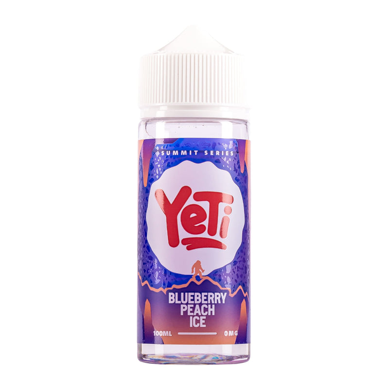 Blueberry Peach Ice 100ml Shortfill E-Liquid by Yeti Summit Series