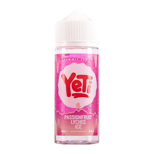 Passion Fruit Lychee Ice 100ml Shortfill E-Liquid by Yeti Summit Series