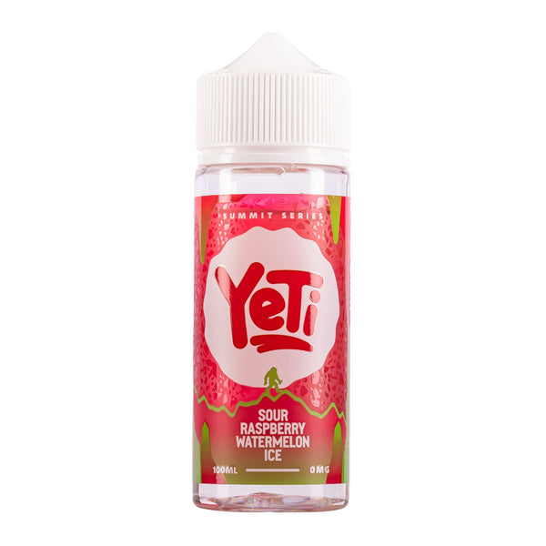 Sour Raspberry Watermelon Ice 100ml Shortfill E-Liquid by Yeti Summit Series