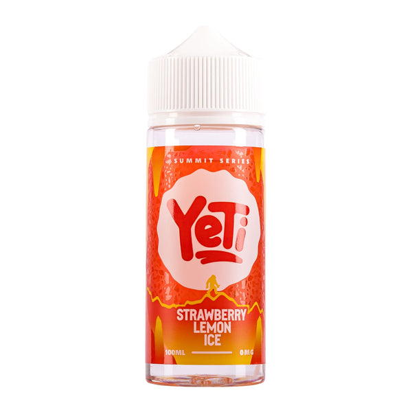 Strawberry Lemon Ice 100ml Shortfill E-Liquid by Yeti Summit Series