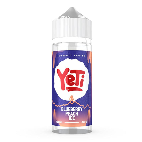 Blueberry Peach Ice 100ml Shortfill E-Liquid by Yeti Summit Series