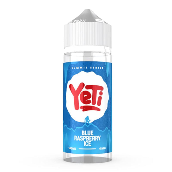 Blue Raspberry Ice 100ml Shortfill E-Liquid by Yeti Summit Series