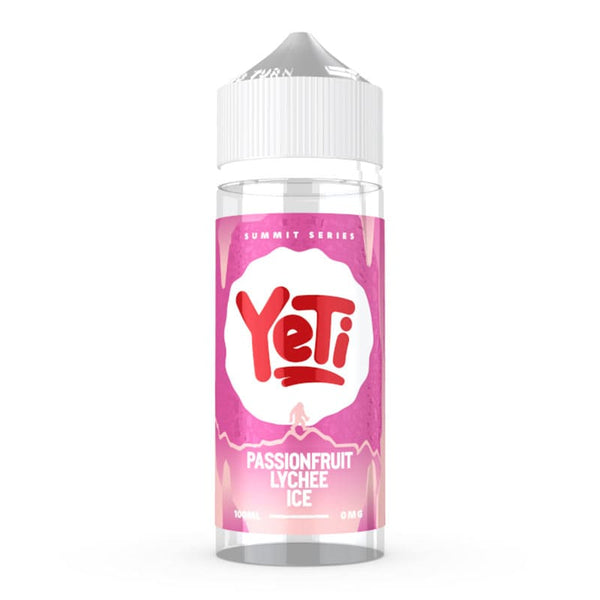 Passion Fruit Lychee Ice 100ml Shortfill E-Liquid by Yeti Summit Series