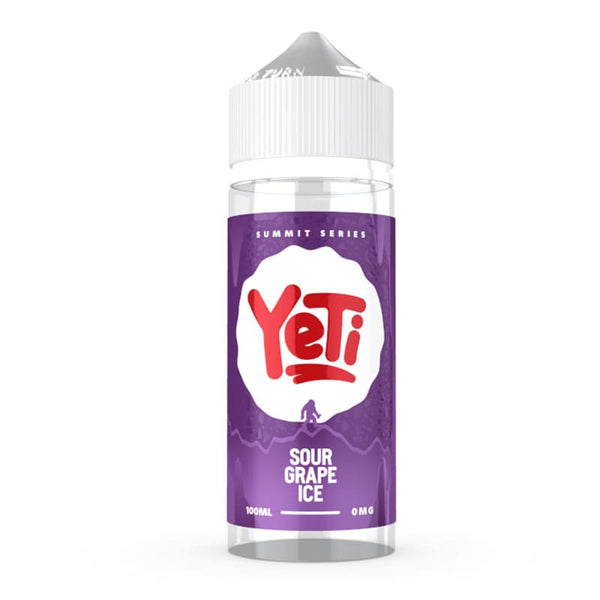 Sour Grape Ice 100ml Shortfill E-Liquid by Yeti Summit Series