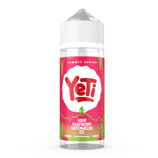 Sour Raspberry Watermelon Ice 100ml Shortfill E-Liquid by Yeti Summit Series