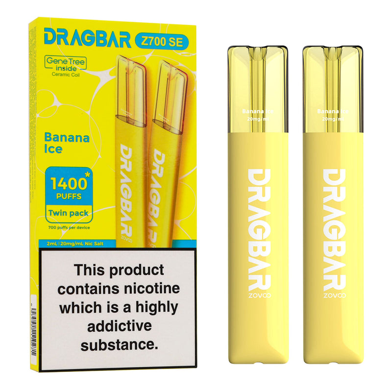 Dragbar Z700 SE Disposable (2 Pack) by ZoVoo