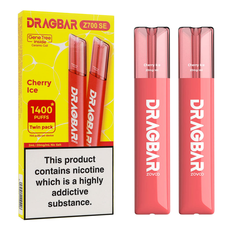 Dragbar Z700 SE Disposable (2 Pack) by ZoVoo