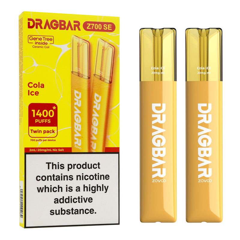 Dragbar Z700 SE Disposable (2 Pack) by ZoVoo