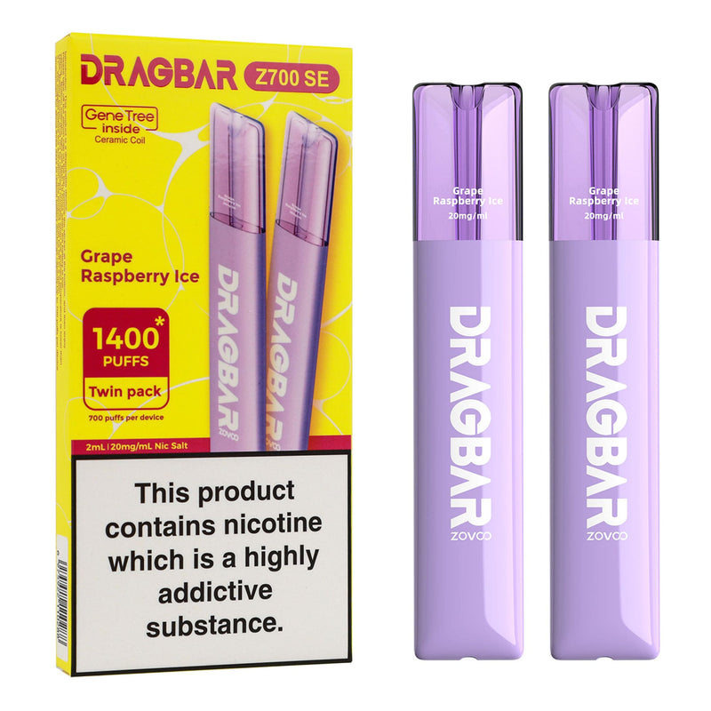 Dragbar Z700 SE Disposable (2 Pack) by ZoVoo