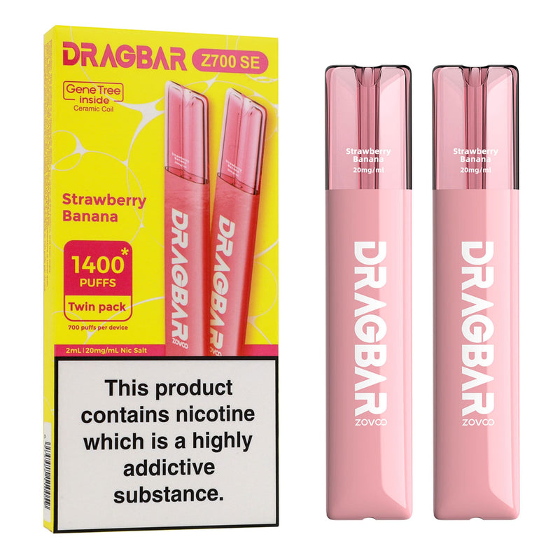 Dragbar Z700 SE Disposable (2 Pack) by ZoVoo