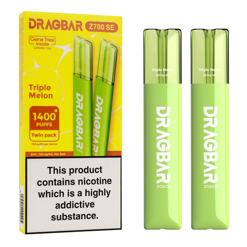 Dragbar Z700 SE Disposable (2 Pack) by ZoVoo